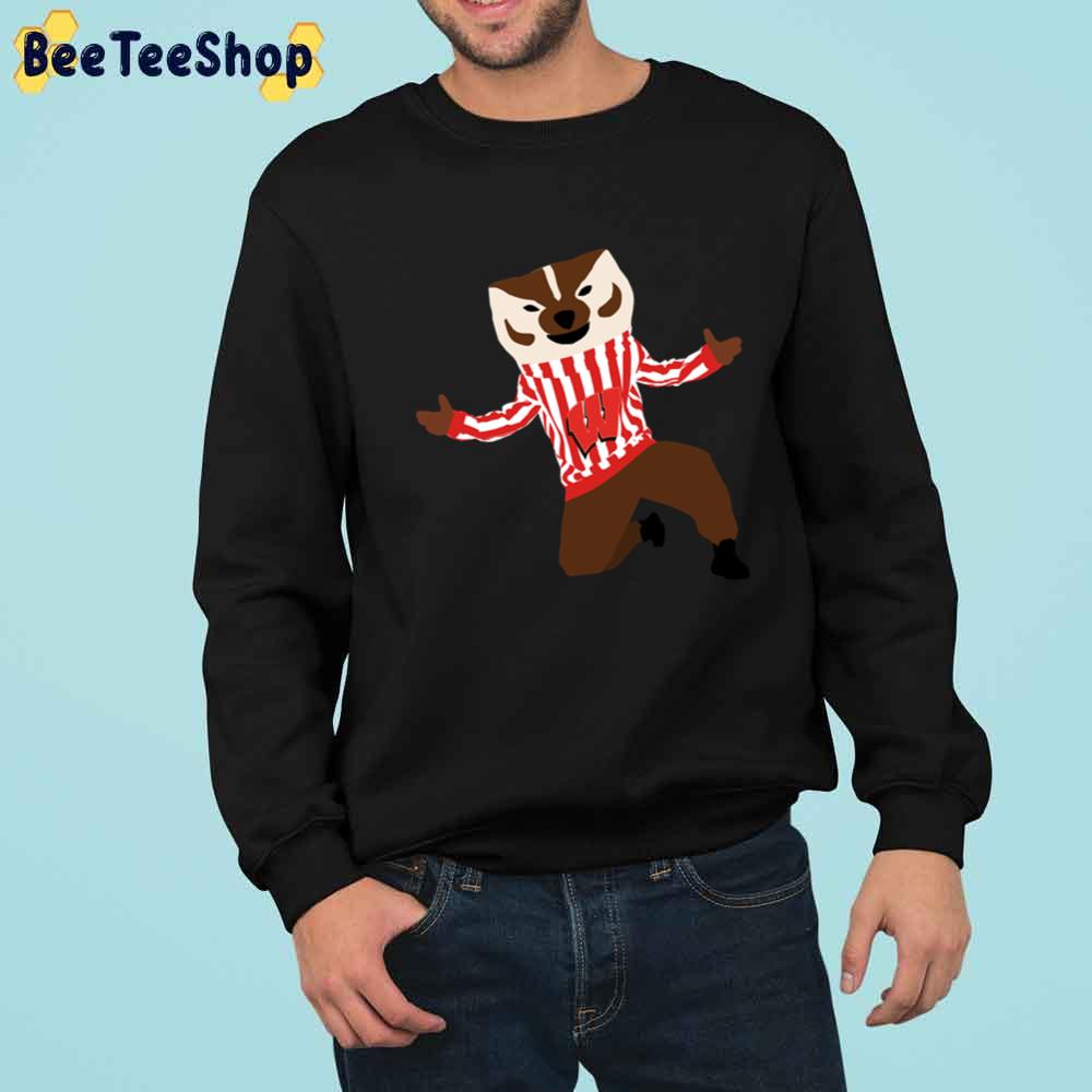 Bucky Badger University Of Wisconsin Badgers Men's Basketball Unisex T-Shirt Bucky Badger University Of Wisconsin Badgers Men's Basketball Unisex T-Shirt