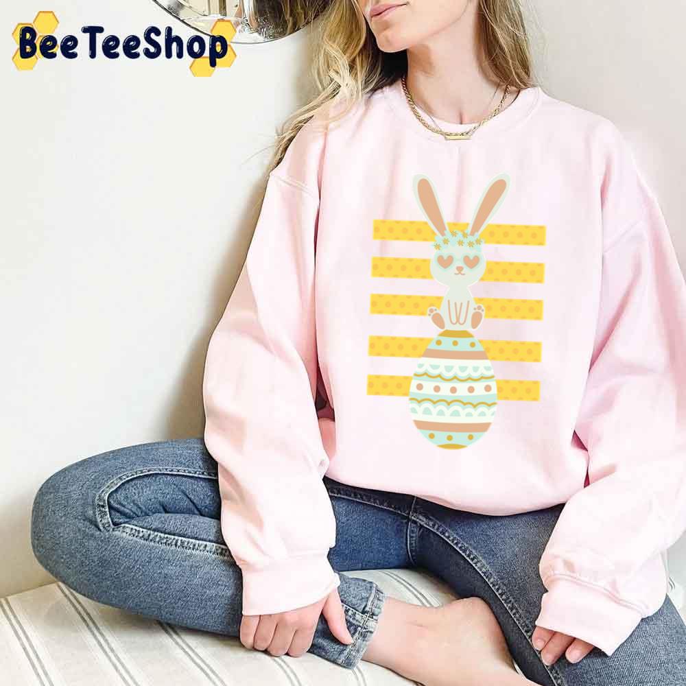 Bunny With Glasses Hippie Day Unisex T-Shirt Bunny With Glasses Hippie Day Unisex T-Shirt