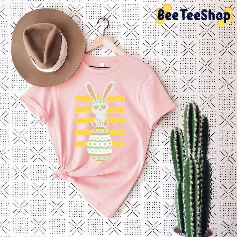 Bunny With Glasses Hippie Day Unisex T-Shirt Bunny With Glasses Hippie Day Unisex T-Shirt