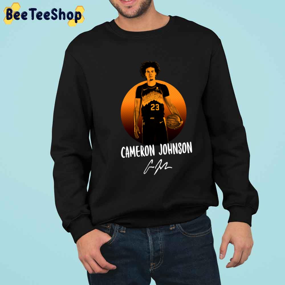 Cameron Johnson Signature Phoenix Suns Basketball Unisex T-Shirt Cameron Johnson Signature Phoenix Suns Basketball Unisex T-Shirt