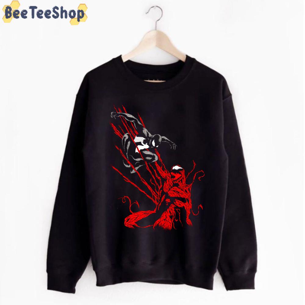 Carnage Between Spider-Man And Venom Unisex T-Shirt Carnage Between Spider-Man And Venom Unisex T-Shirt