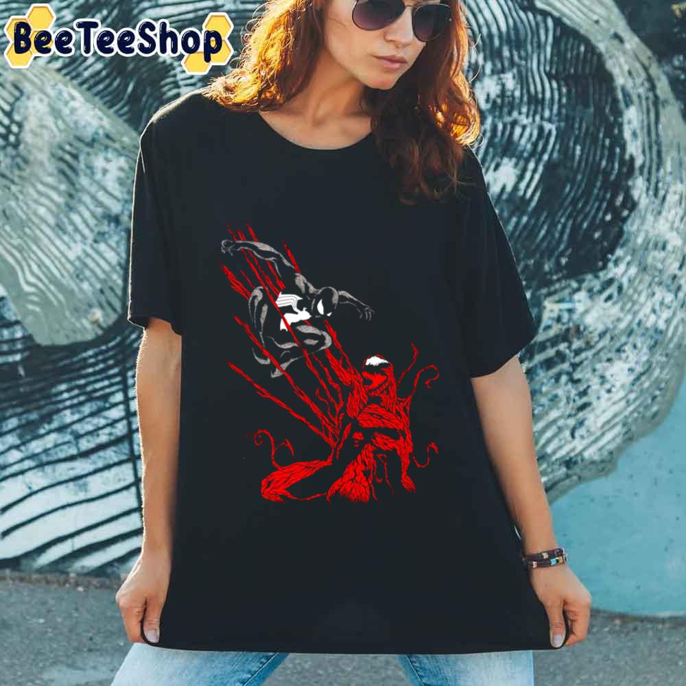 Carnage Between Spider-Man And Venom Unisex T-Shirt Carnage Between Spider-Man And Venom Unisex T-Shirt