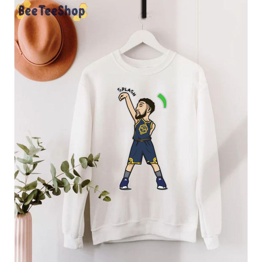 Cartoon Style Klay Thompson Golden State Warriors Basketball Unisex T-Shirt Cartoon Style Klay Thompson Golden State Warriors Basketball Unisex T-Shirt
