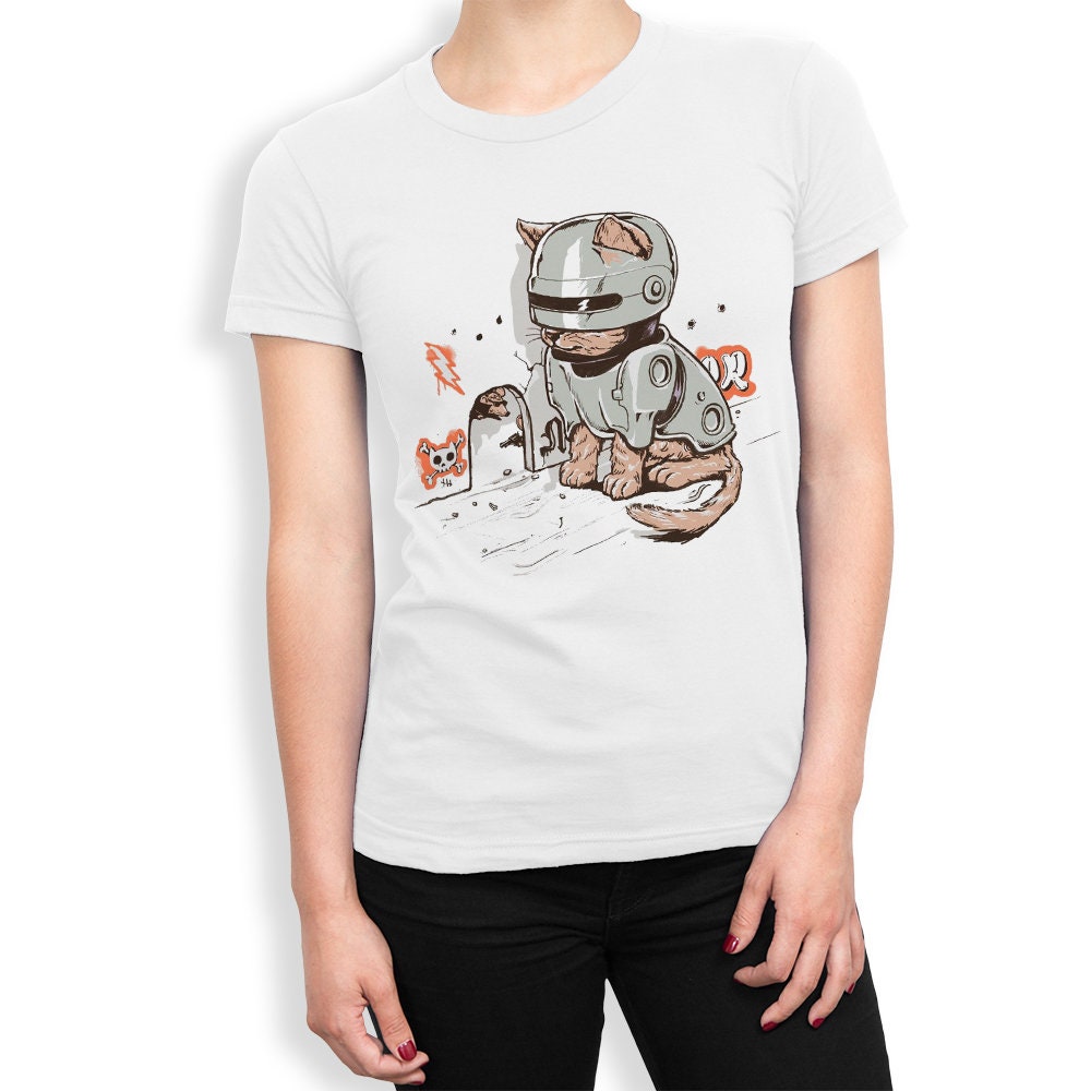 Cat Robocop T-Shirt Cat Robocop T-Shirt