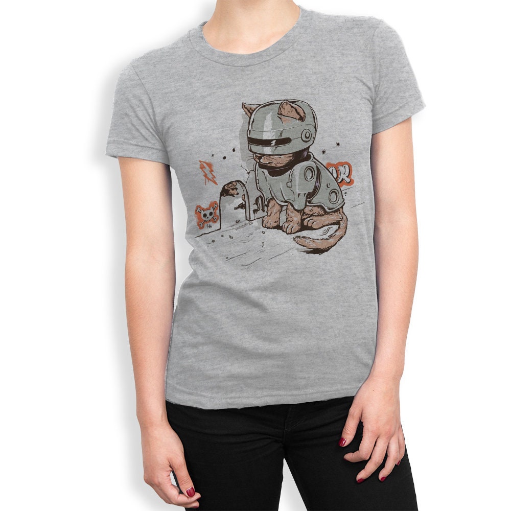 Cat Robocop T-Shirt Cat Robocop T-Shirt