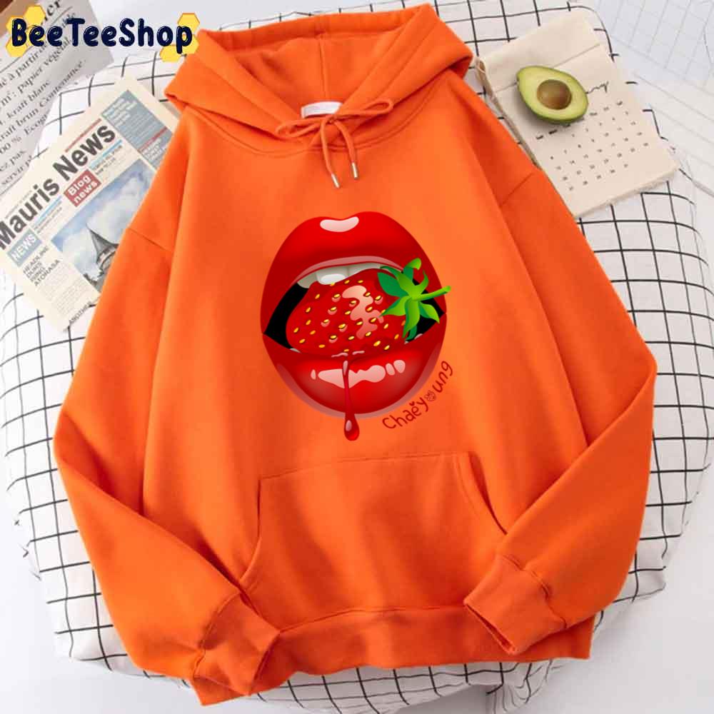 Chaeyoung Strawberry Twice Kpop Unisex Hoodie Chaeyoung Strawberry Twice Kpop Unisex Hoodie