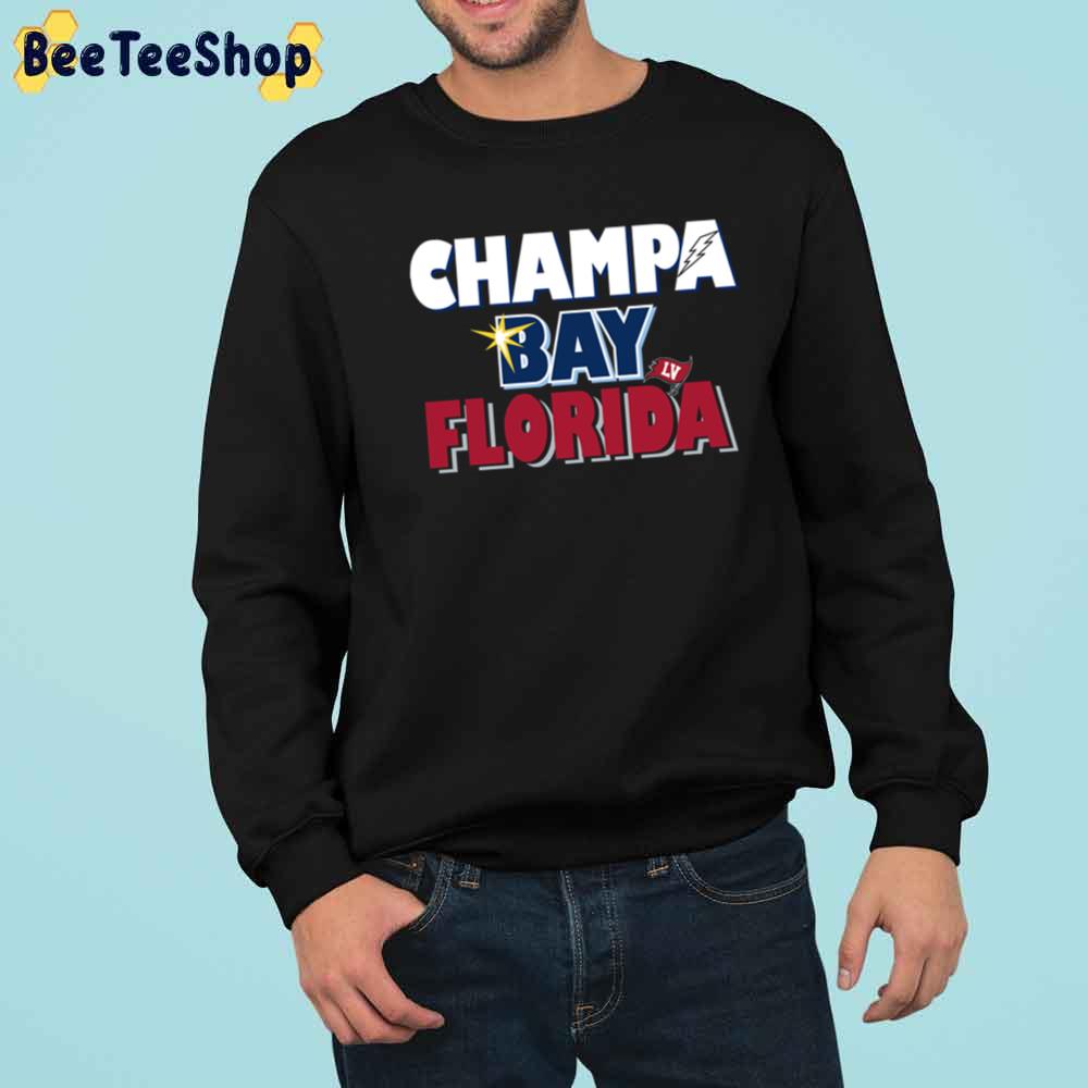 Champa Bay Florida Tampa Bay Lightning Hockey Unisex T-Shirt Champa Bay Florida Tampa Bay Lightning Hockey Unisex T-Shirt