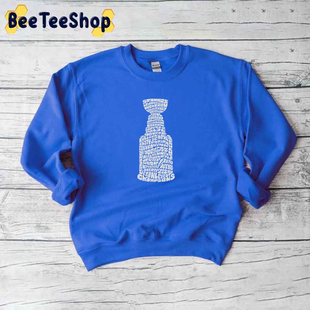 Champions Tampa Bay Lightning Hockey Unisex T-Shirt Champions Tampa Bay Lightning Hockey Unisex T-Shirt