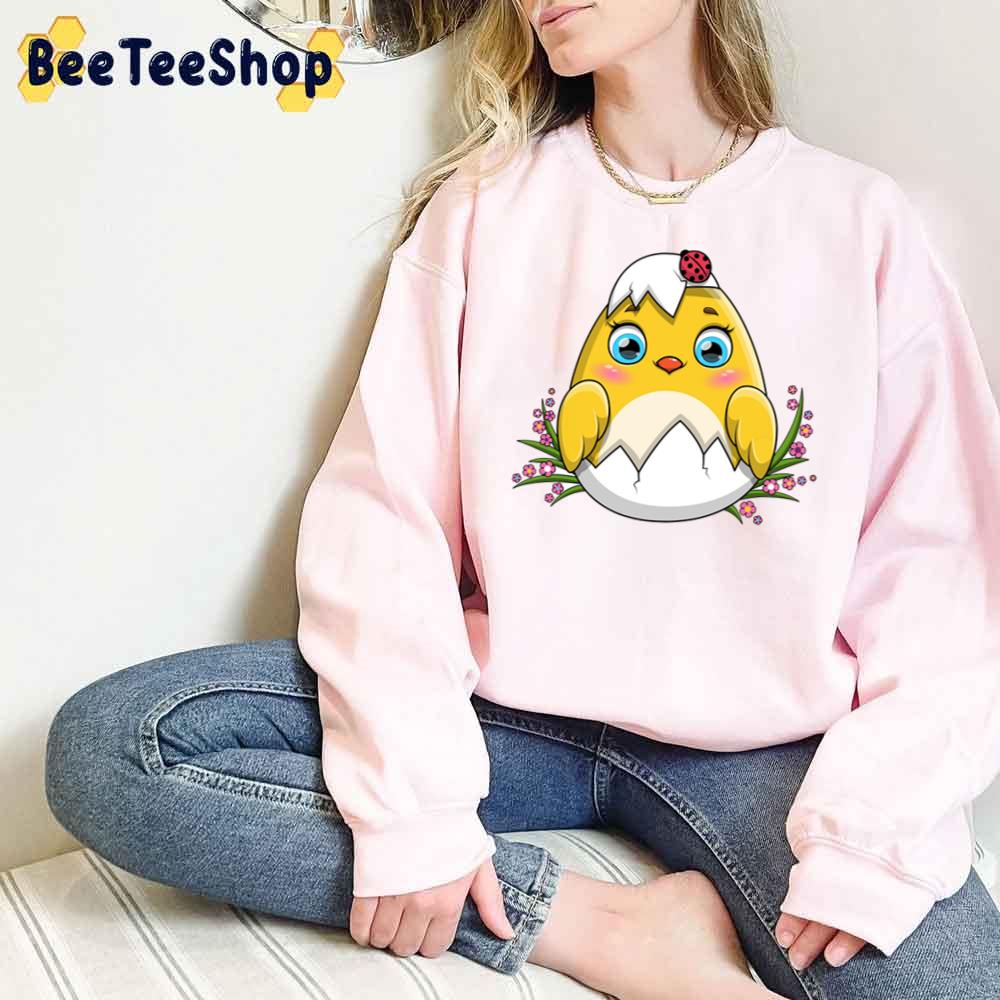 Chicken Hatching Easter Day Unisex T-Shirt Chicken Hatching Easter Day Unisex T-Shirt