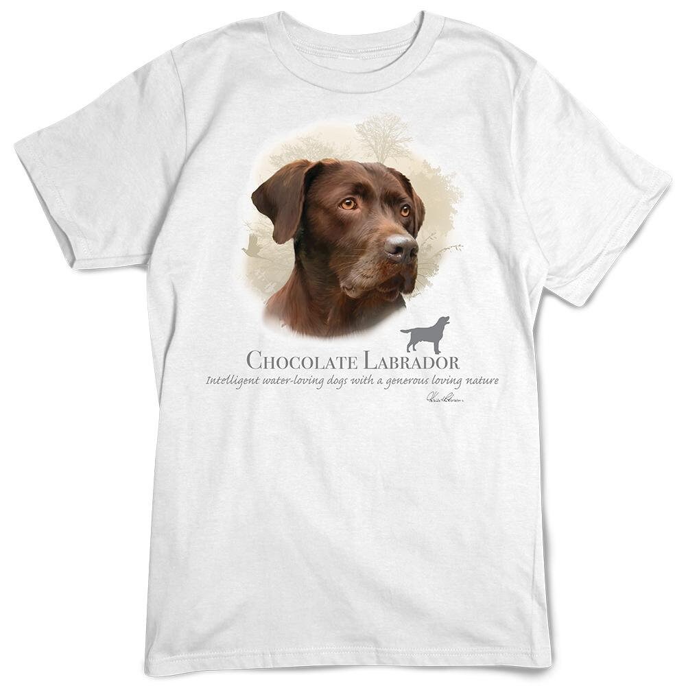 Chocolate Labrador Retriever Dog Breeds Unisex T-Shirt Chocolate Labrador Retriever Dog Breeds Unisex T-Shirt
