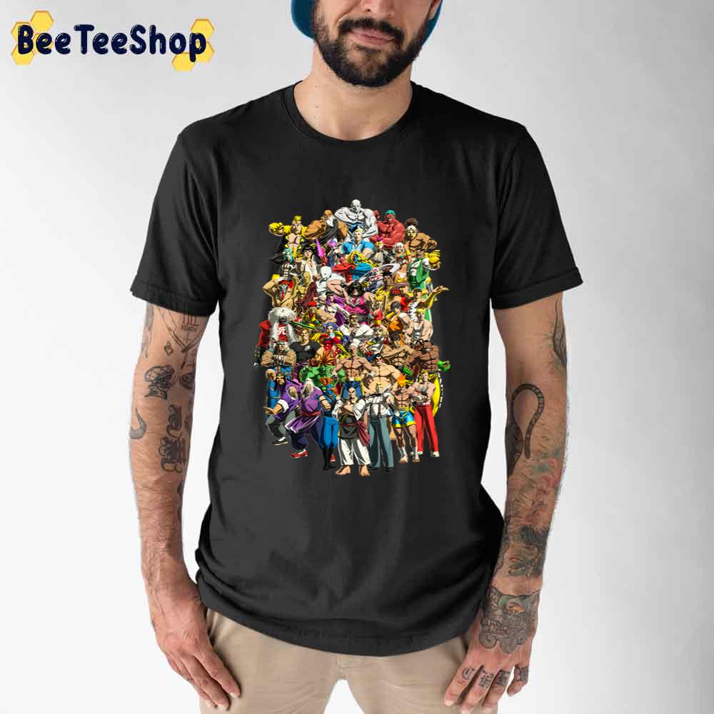 Clan Of Street Fighter Game Unisex T-Shirt Clan Of Street Fighter Game Unisex T-Shirt