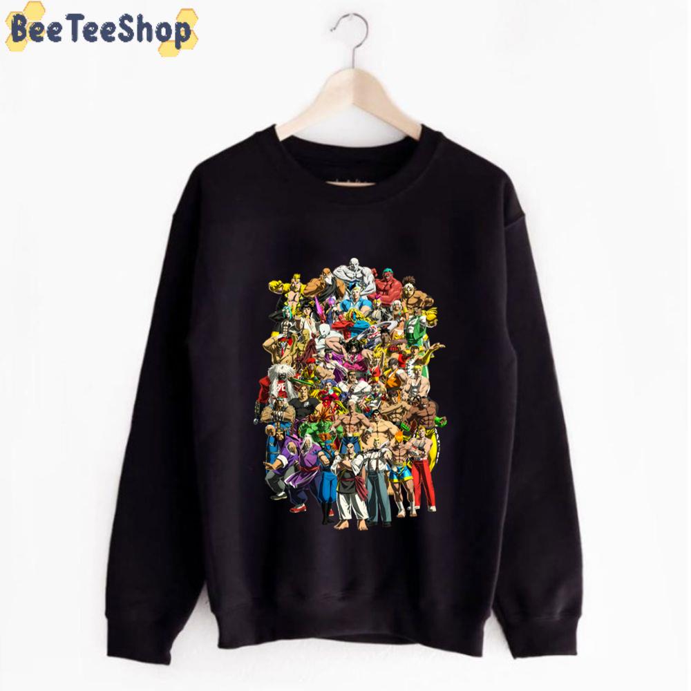 Clan Of Street Fighter Game Unisex T-Shirt Clan Of Street Fighter Game Unisex T-Shirt