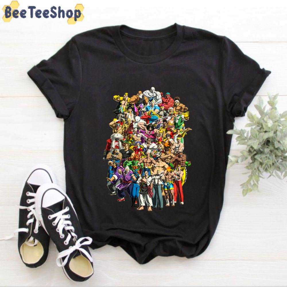 Clan Of Street Fighter Game Unisex T-Shirt Clan Of Street Fighter Game Unisex T-Shirt