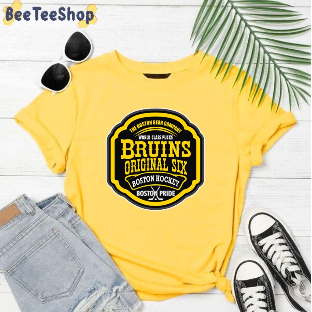 Classic Vintage Style Boston Bruins Hockey Unisex T-Shirt Classic Vintage Style Boston Bruins Hockey Unisex T-Shirt