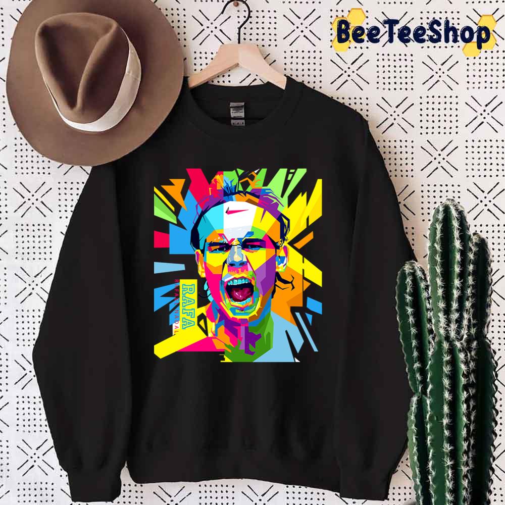 Color Art Rafael Nadal Tennis Player Unisex T-Shirt Color Art Rafael Nadal Tennis Player Unisex T-Shirt