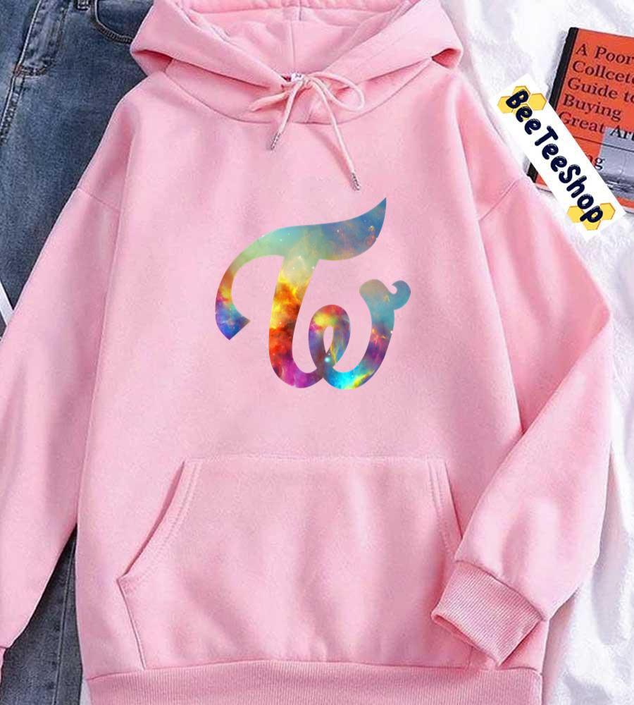 Color Logo Design Twice Kpop Unisex Hoodie Color Logo Design Twice Kpop Unisex Hoodie
