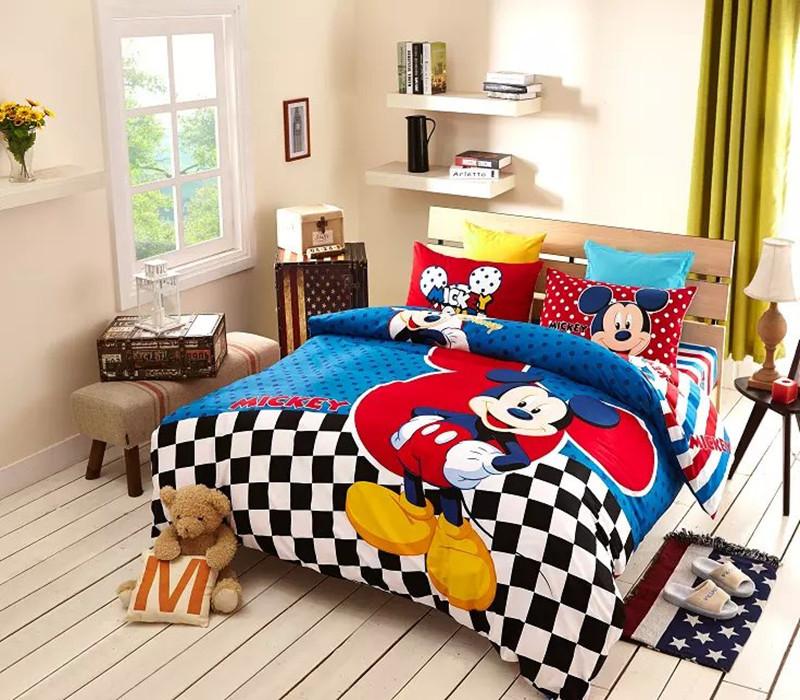 Color Style Mickey Mouse Bedding Set Color Style Mickey Mouse Bedding Set