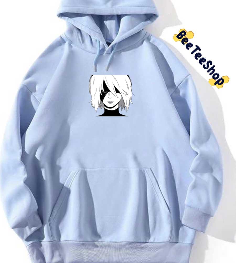 Cool Face 2b Nier Automata Unisex Hoodie Cool Face 2b Nier Automata Unisex Hoodie