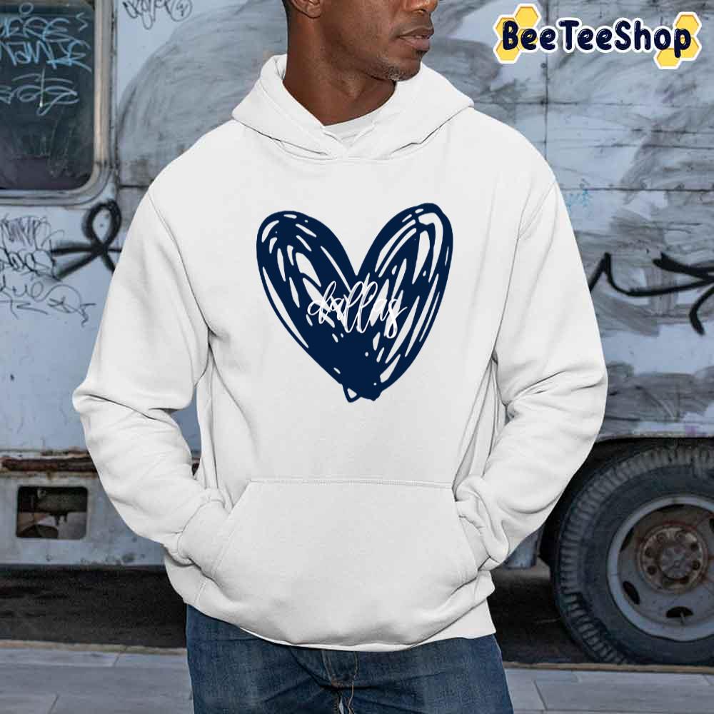 Cowboys Heart Dallas Cowboys Football Unisex Sweatshirt Cowboys Heart Dallas Cowboys Football Unisex Sweatshirt