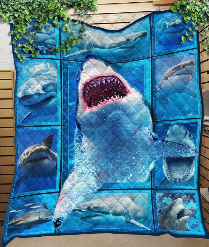 Custom Quilt Blanket Shark 3d Fleece Blanket Custom Quilt Blanket Shark 3d Fleece Blanket