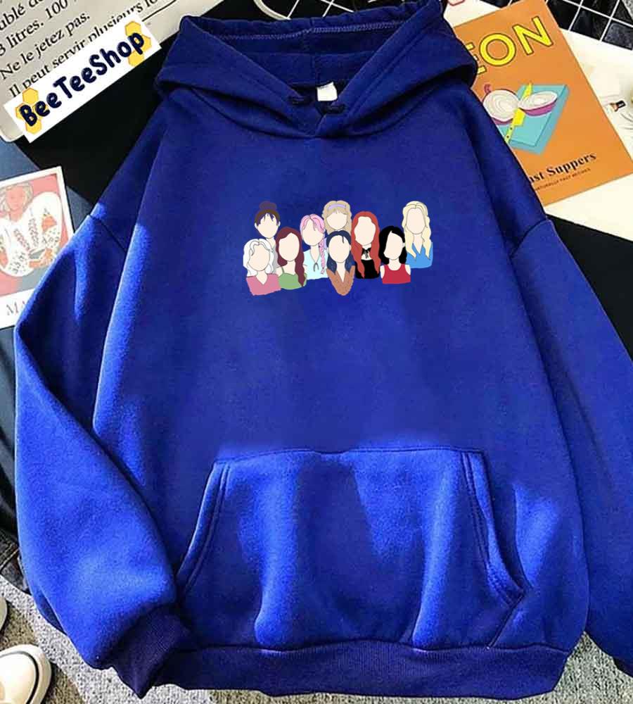 Cute Cartoon Design Twice Kpop Unisex Hoodie Cute Cartoon Design Twice Kpop Unisex Hoodie