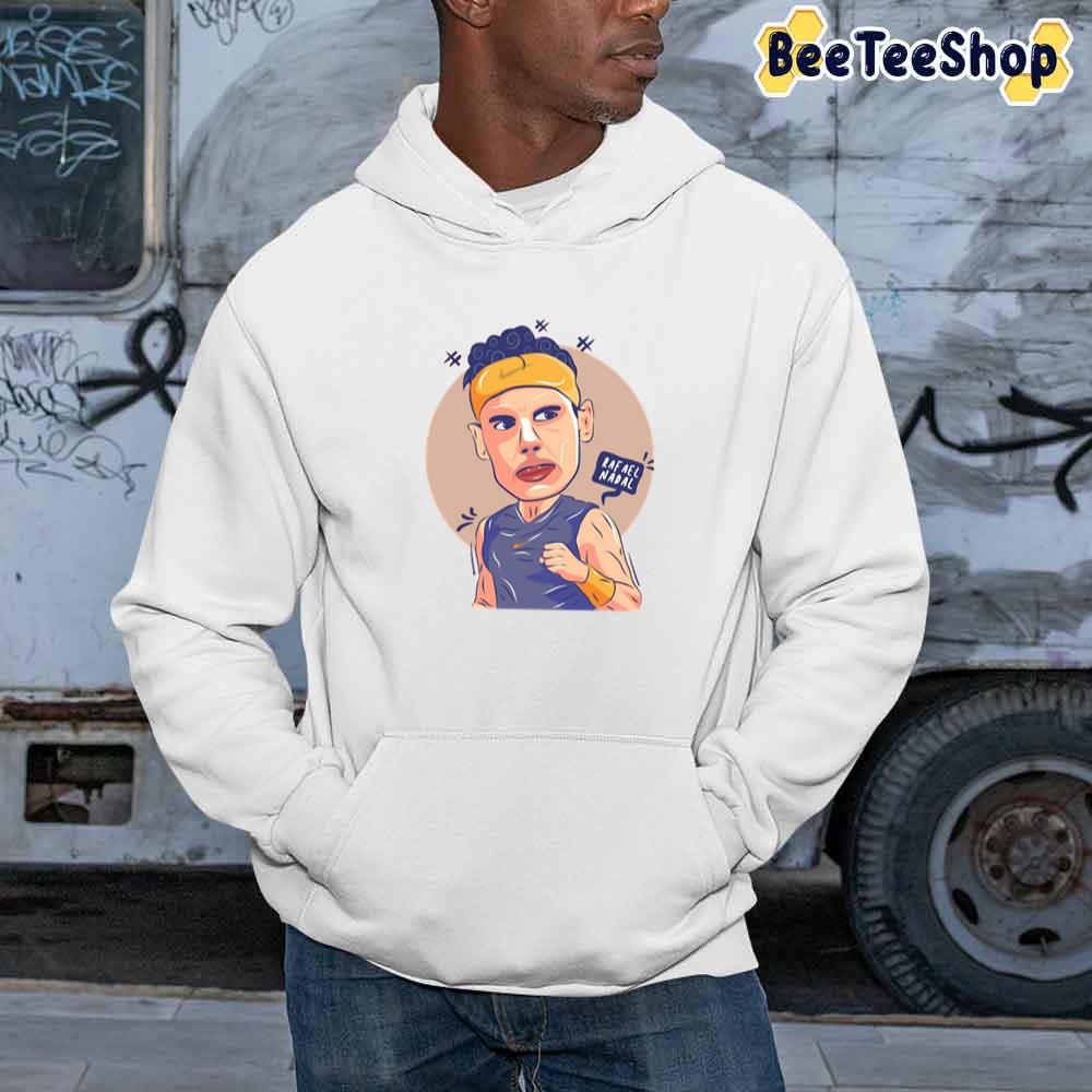 Cute Cartoon Style Rafael Nadal Tennis Player Unisex Sweatshirt Cute Cartoon Style Rafael Nadal Tennis Player Unisex Sweatshirt