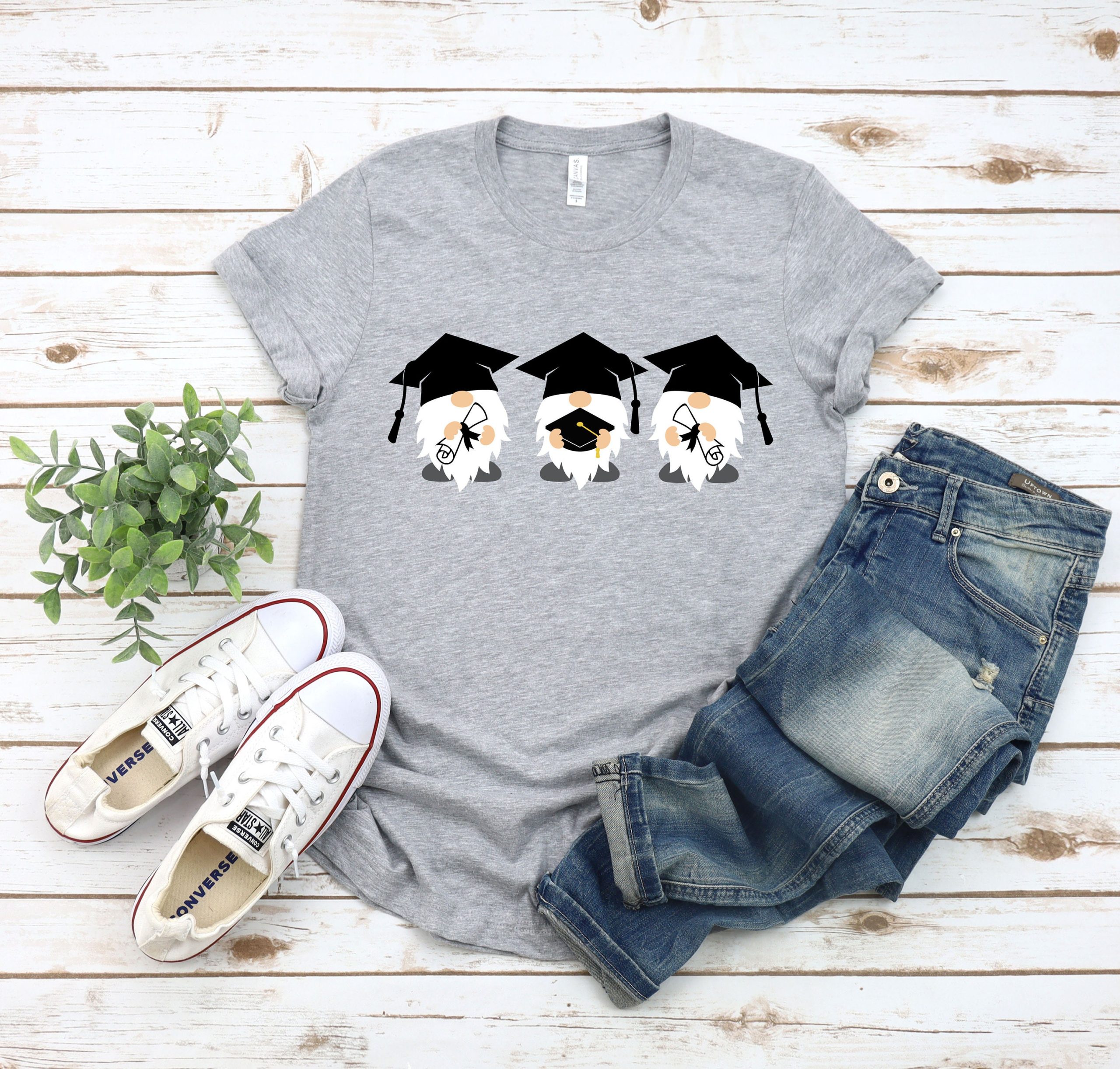 Cute Gnome Graduation Day Unisex T-Shirt Cute Gnome Graduation Day Unisex T-Shirt