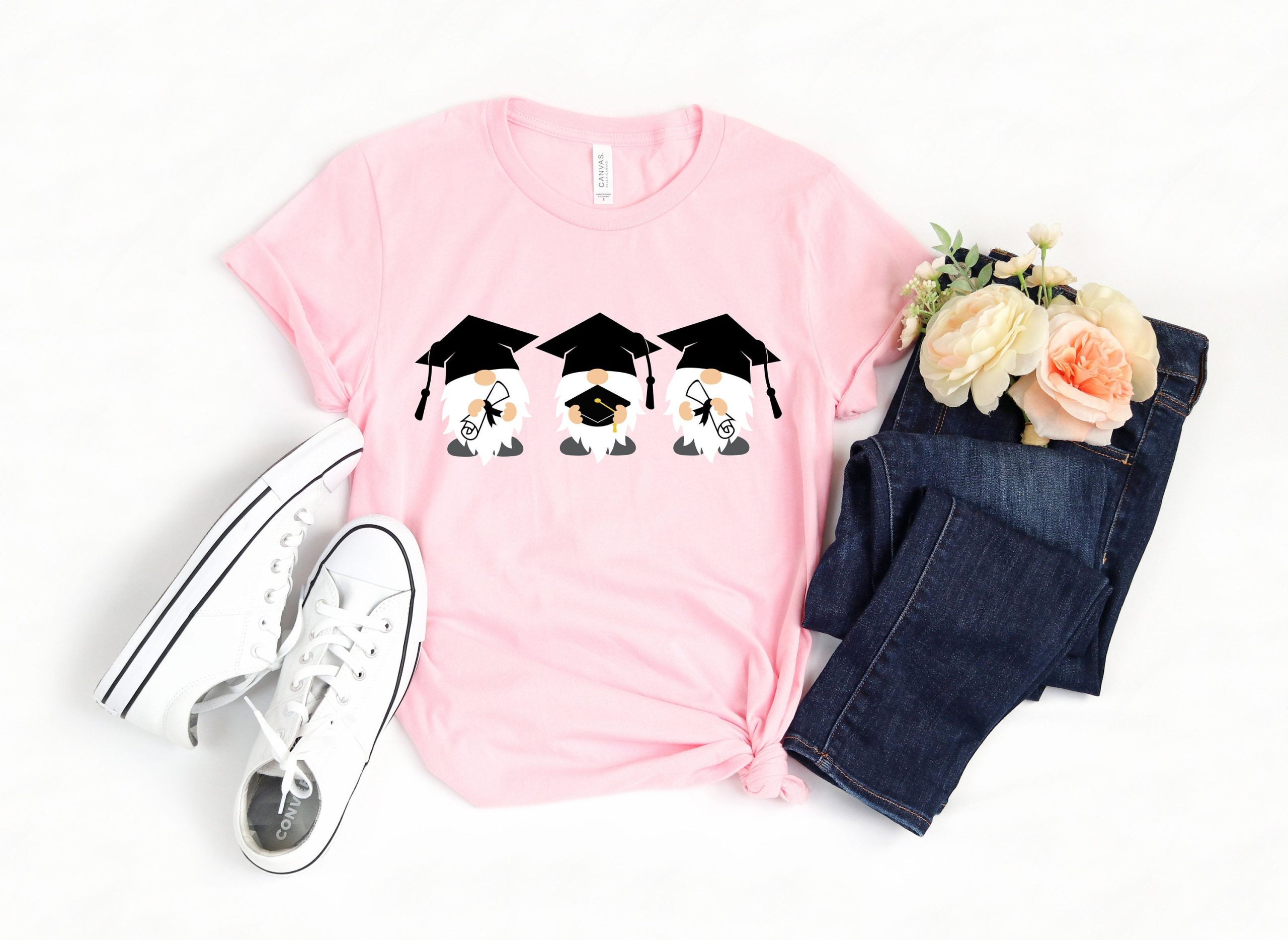Cute Gnome Graduation Day Unisex T-Shirt Cute Gnome Graduation Day Unisex T-Shirt