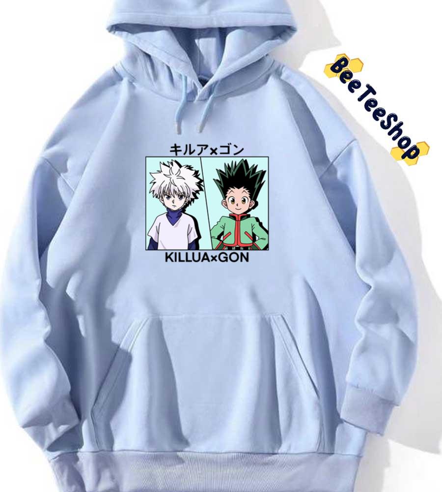 Cute Gon And Killua Hunter × Hunter Unisex Hoodie Cute Gon And Killua Hunter × Hunter Unisex Hoodie