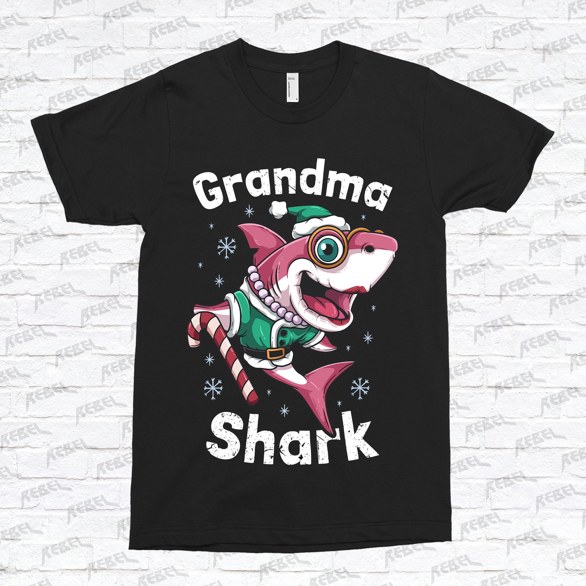 Cute Grandma Shark Christmas Unisex T-Shirt Cute Grandma Shark Christmas Unisex T-Shirt