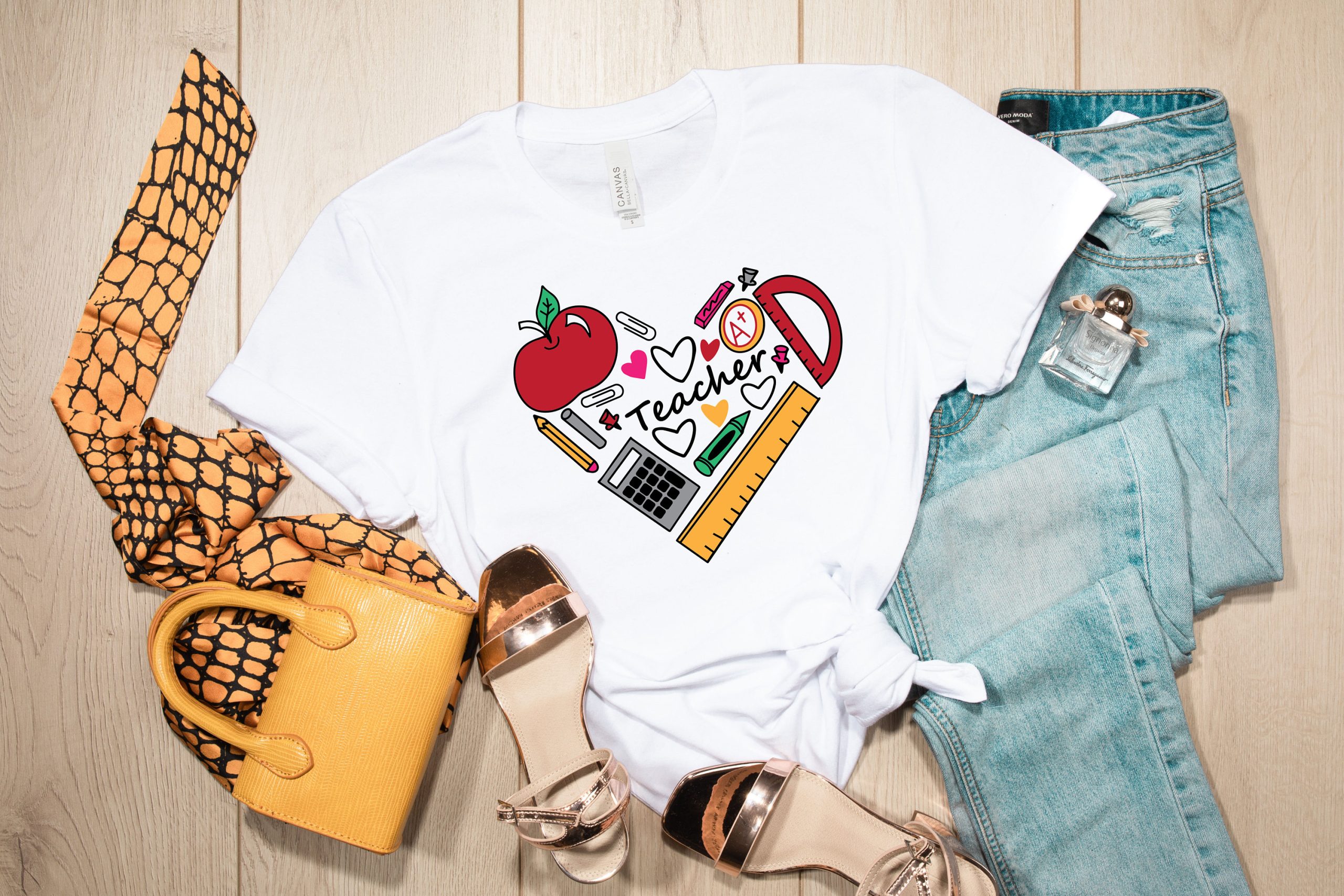 Cute Icon Teacher Unisex T-Shirt Cute Icon Teacher Unisex T-Shirt