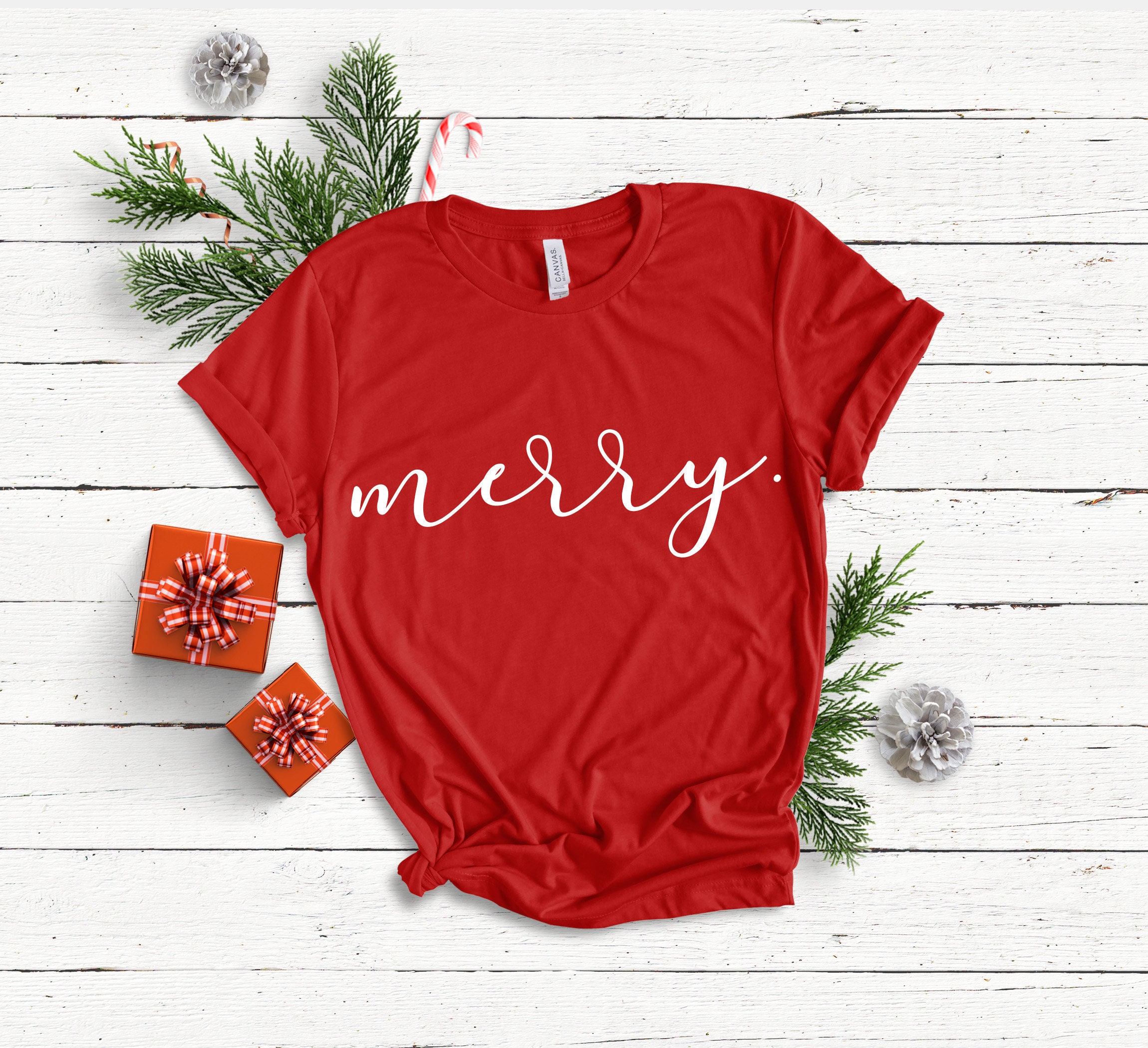 Cute Merry Christmas Unisex T-Shirt Cute Merry Christmas Unisex T-Shirt