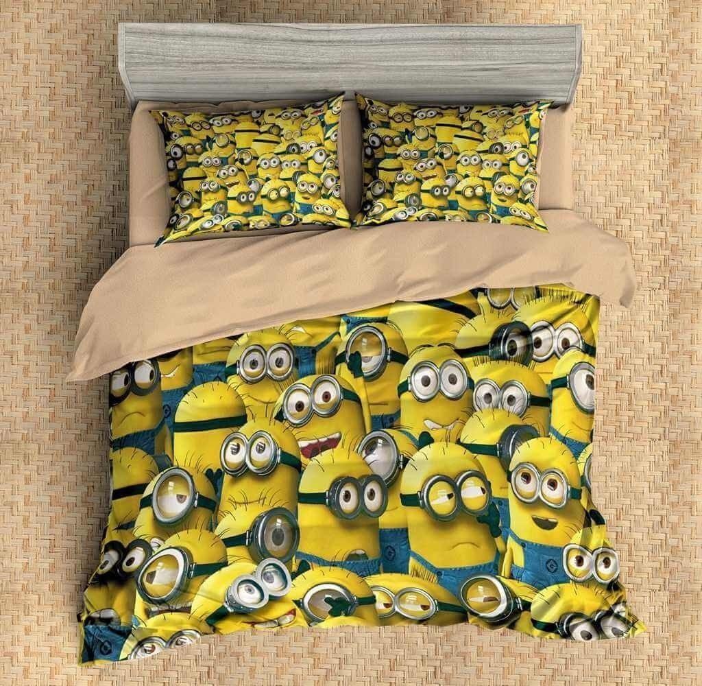 Cute Minions Bedding Set Cute Minions Bedding Set