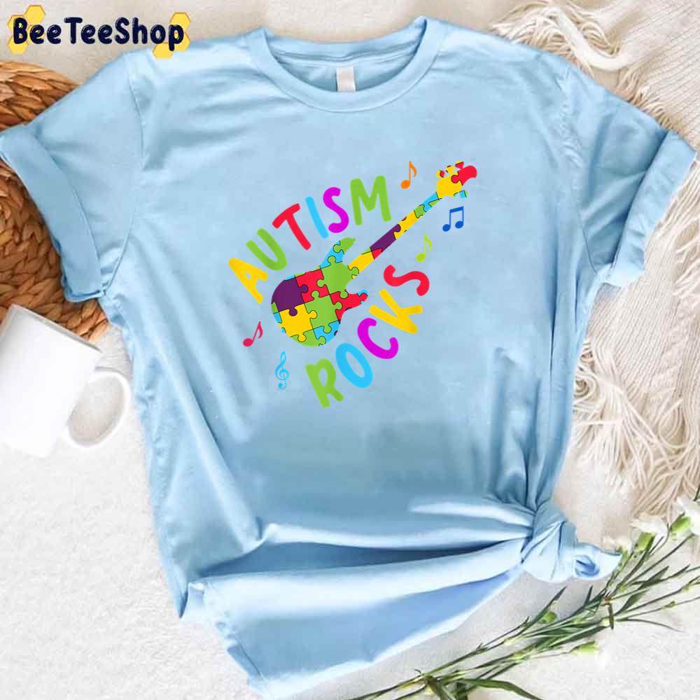 Cute Rocks Autism Awareness Unisex T-Shirt Cute Rocks Autism Awareness Unisex T-Shirt
