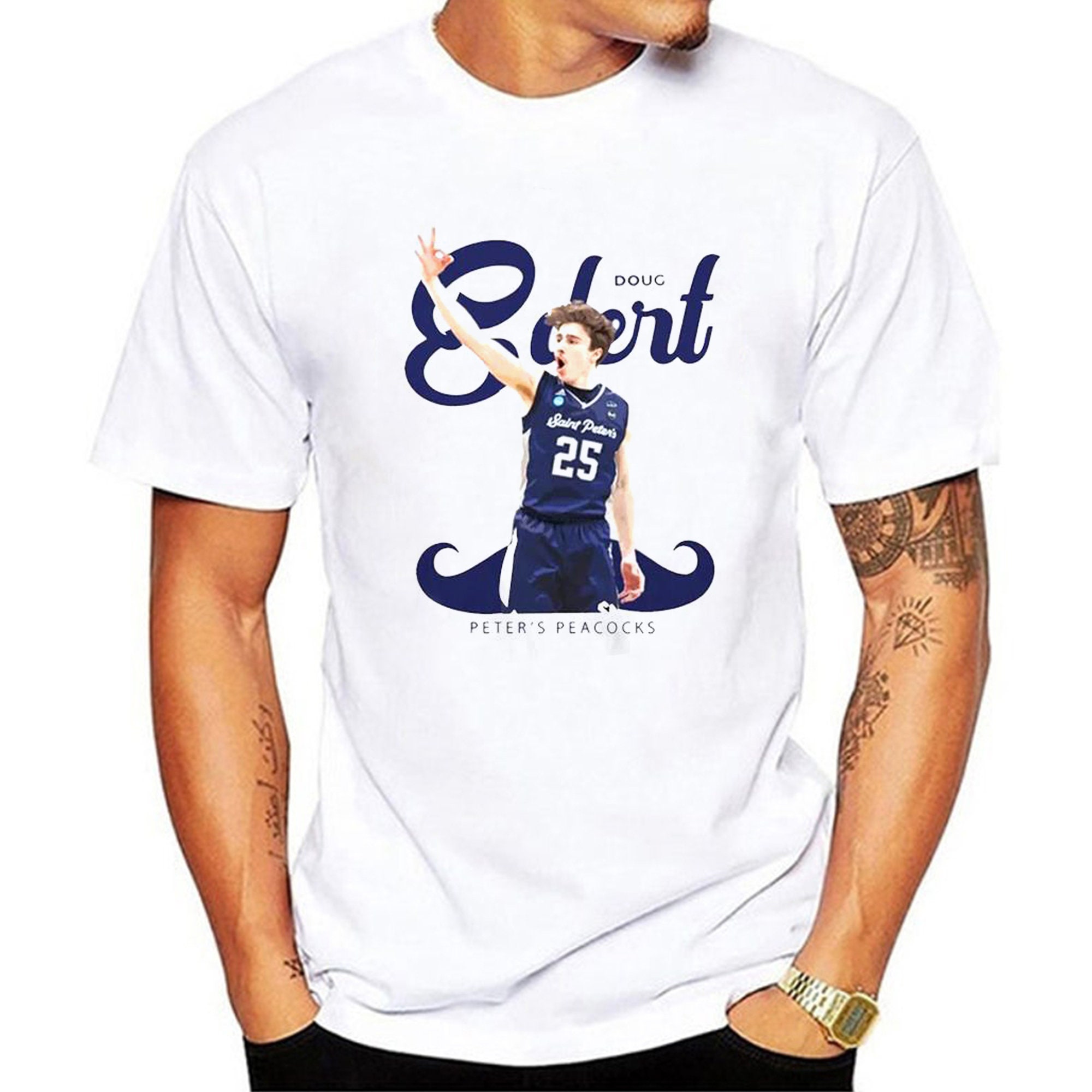 Cute Saint Peter’s Peacocks Dougie Buckets Ncaa Unisex T-Shirt Cute Saint Peter’s Peacocks Dougie Buckets Ncaa Unisex T-Shirt