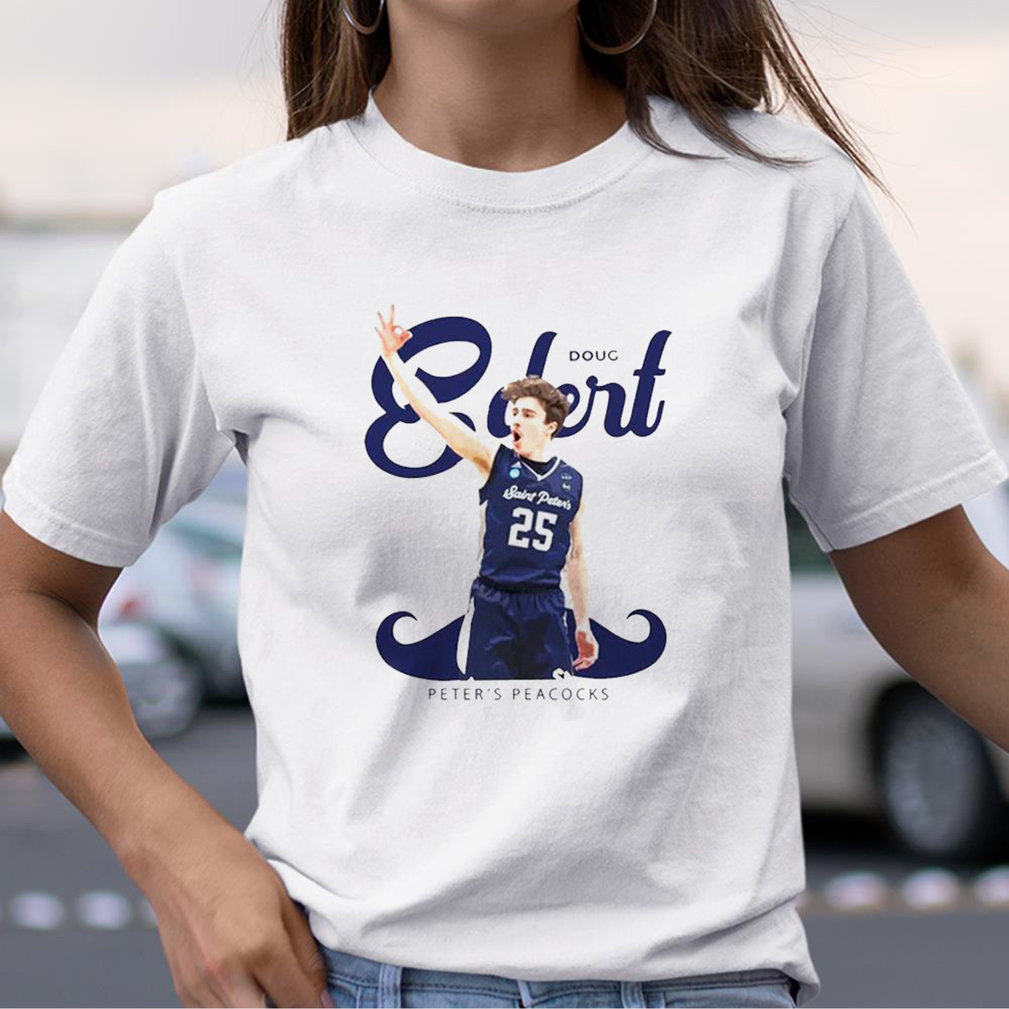 Cute Saint Peter’s Peacocks Dougie Buckets Ncaa Unisex T-Shirt Cute Saint Peter’s Peacocks Dougie Buckets Ncaa Unisex T-Shirt