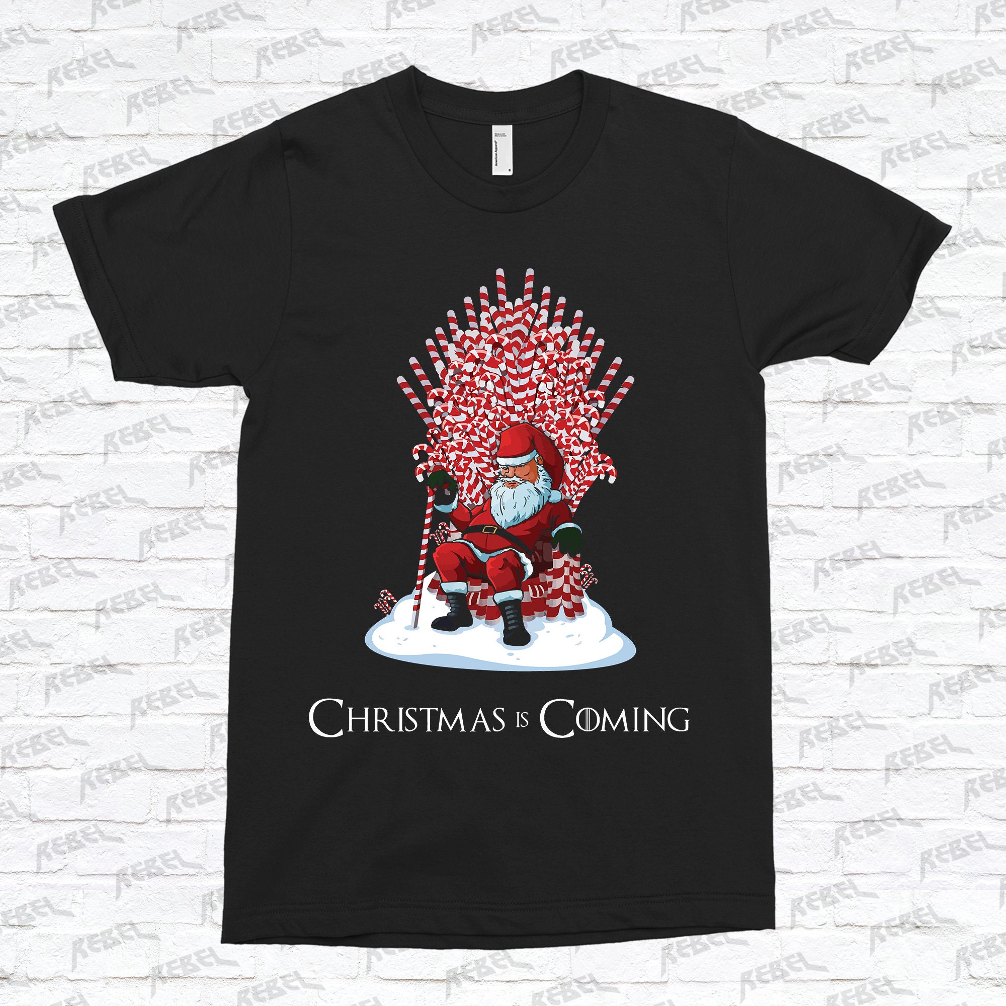Cute Santa Christmas Is Coming Unisex T-Shirt Cute Santa Christmas Is Coming Unisex T-Shirt
