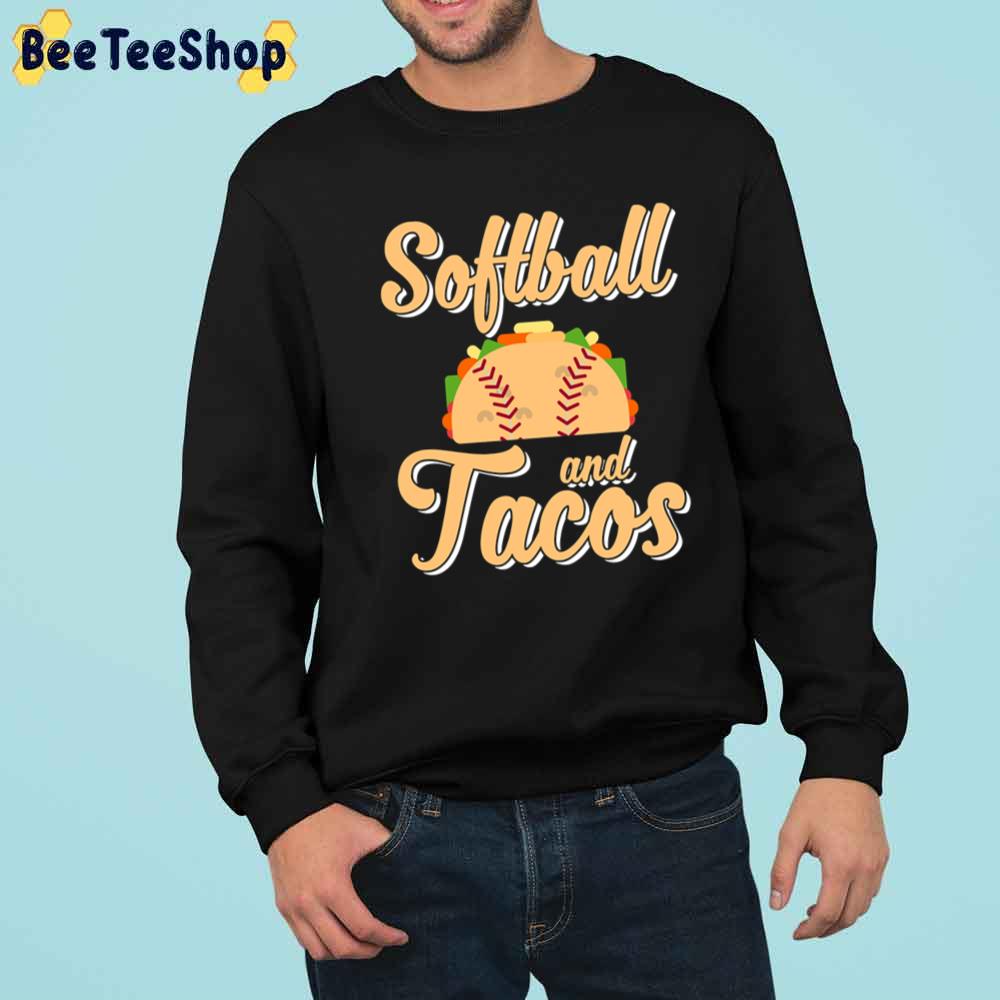 Cute Softball And Tacos Novelty Soft Ball Player Unisex T-Shirt Cute Softball And Tacos Novelty Soft Ball Player Unisex T-Shirt