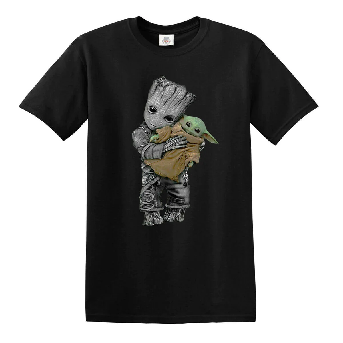 Cute Star Avenger Jedi Wars Baby Yoda Baby Groot Unisex T-Shirt Cute Star Avenger Jedi Wars Baby Yoda Baby Groot Unisex T-Shirt