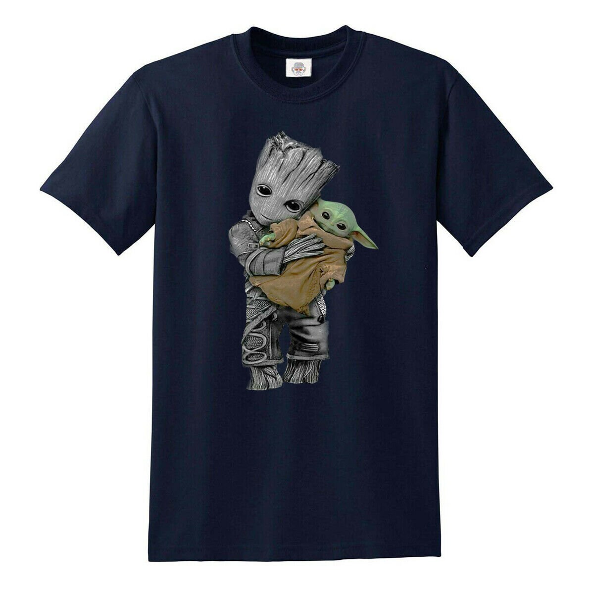 Cute Star Avenger Jedi Wars Baby Yoda Baby Groot Unisex T-Shirt Cute Star Avenger Jedi Wars Baby Yoda Baby Groot Unisex T-Shirt