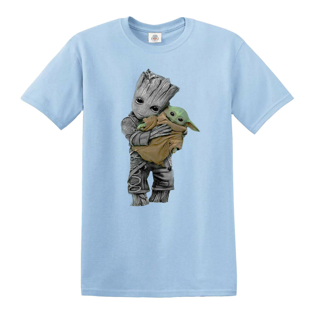Cute Star Avenger Jedi Wars Baby Yoda Baby Groot Unisex T-Shirt Cute Star Avenger Jedi Wars Baby Yoda Baby Groot Unisex T-Shirt