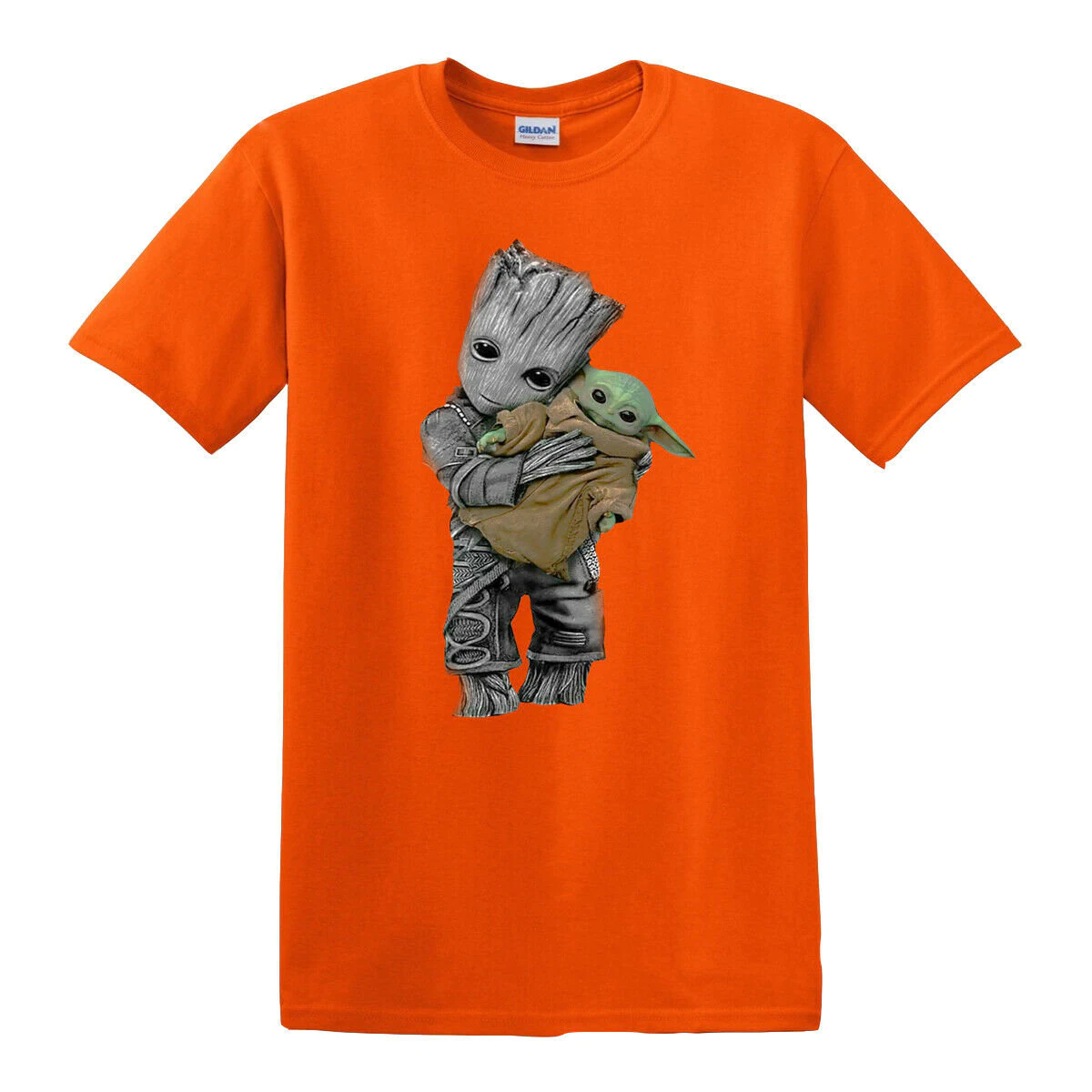 Cute Star Avenger Jedi Wars Baby Yoda Baby Groot Unisex T-Shirt Cute Star Avenger Jedi Wars Baby Yoda Baby Groot Unisex T-Shirt
