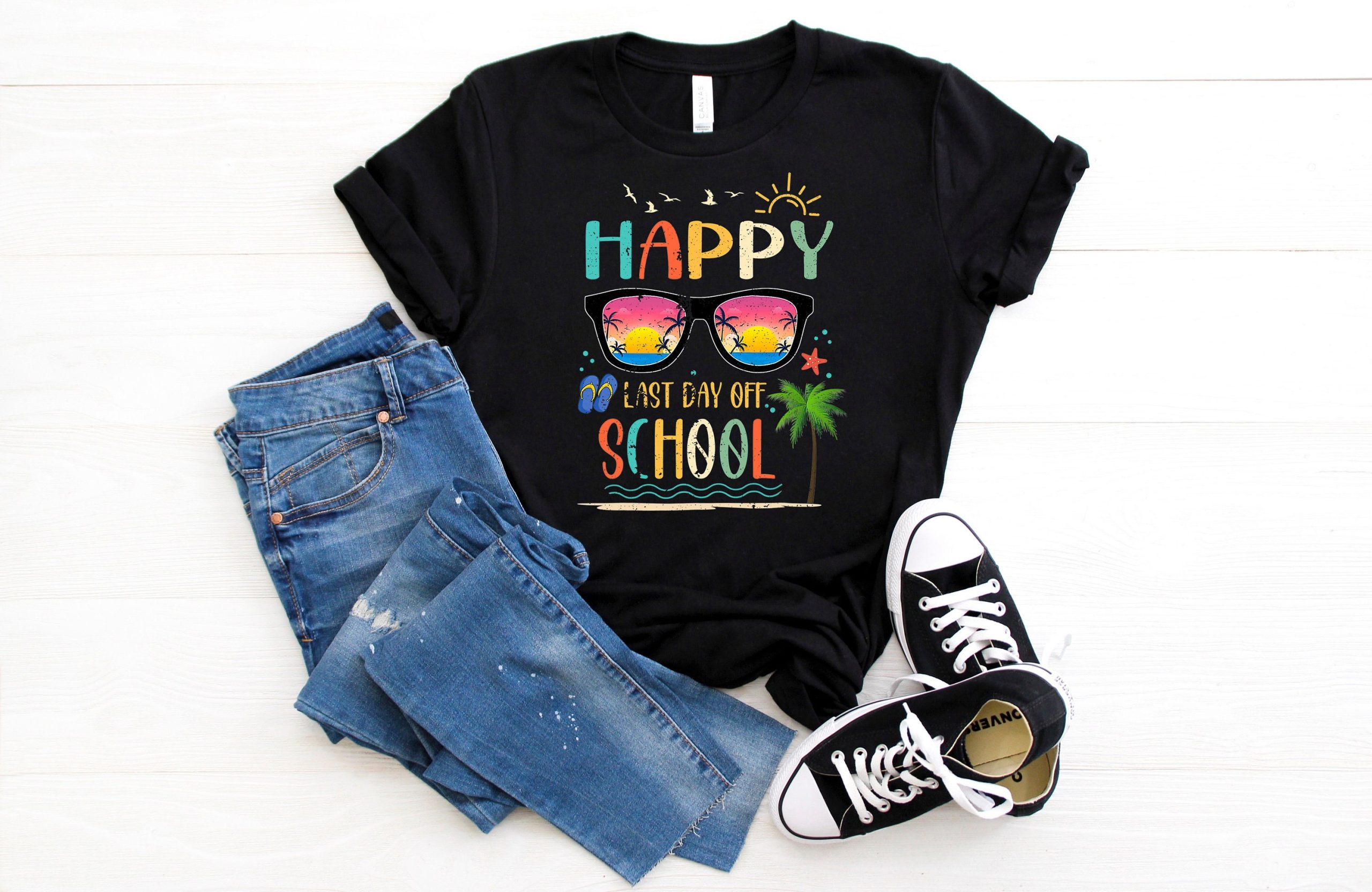 Cute Summer Vacation Happy Last Day Of School Graduation Day Unisex T-Shirt Cute Summer Vacation Happy Last Day Of School Graduation Day Unisex T-Shirt