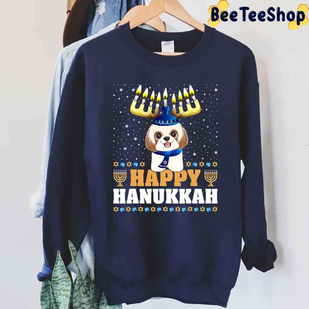 Cuteorah Chanukah Funny Shih Tzu Unisex Sweatshirt Cuteorah Chanukah Funny Shih Tzu Unisex Sweatshirt