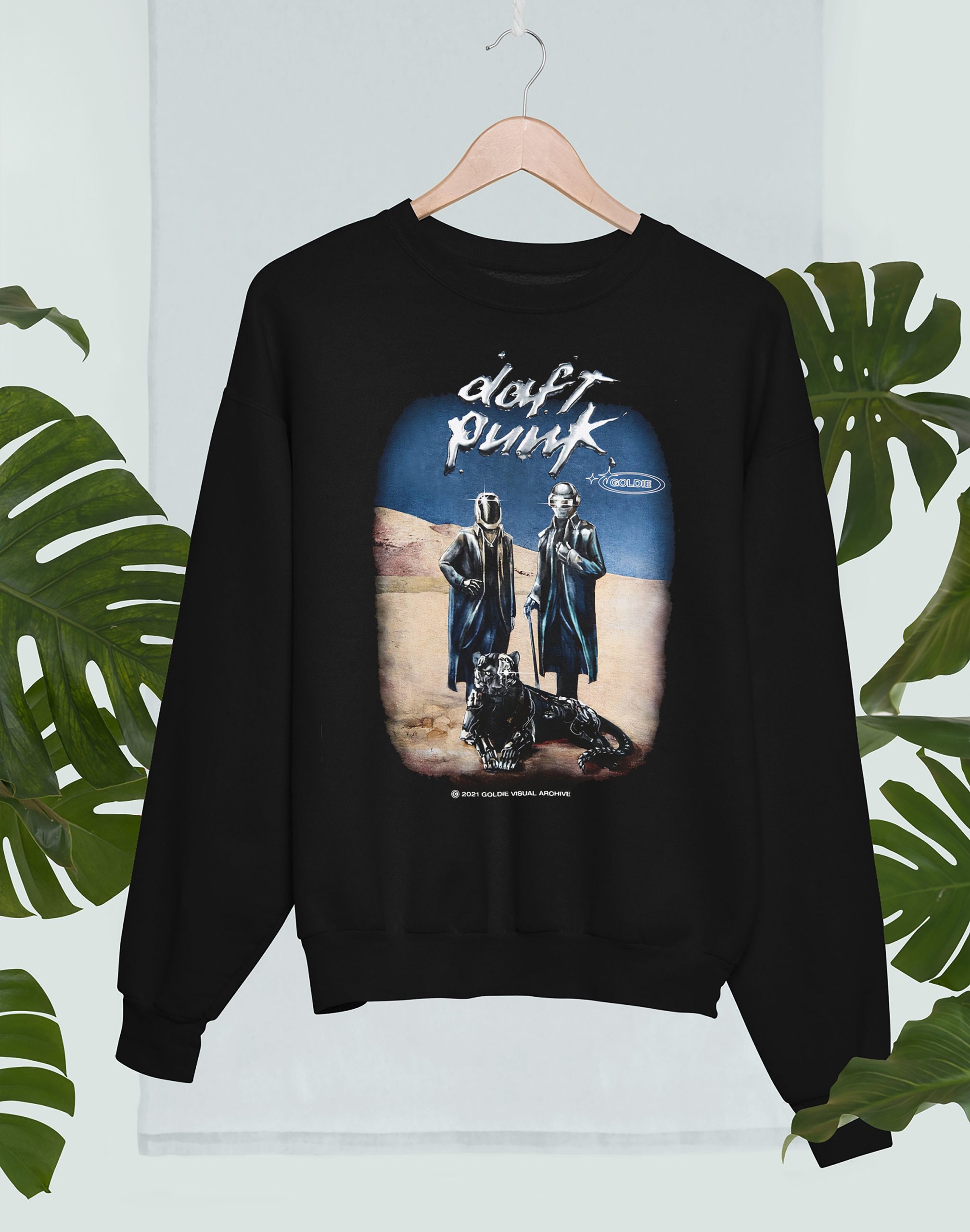 Daft Punk Bleached Pop Music Unisex Sweatshirt Daft Punk Bleached Pop Music Unisex Sweatshirt