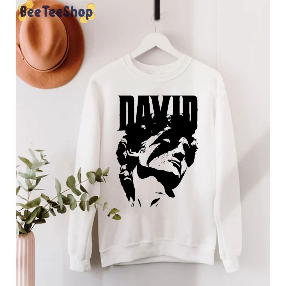 David Art Sculpture David Bowie Style Unisex T-Shirt David Art Sculpture David Bowie Style Unisex T-Shirt