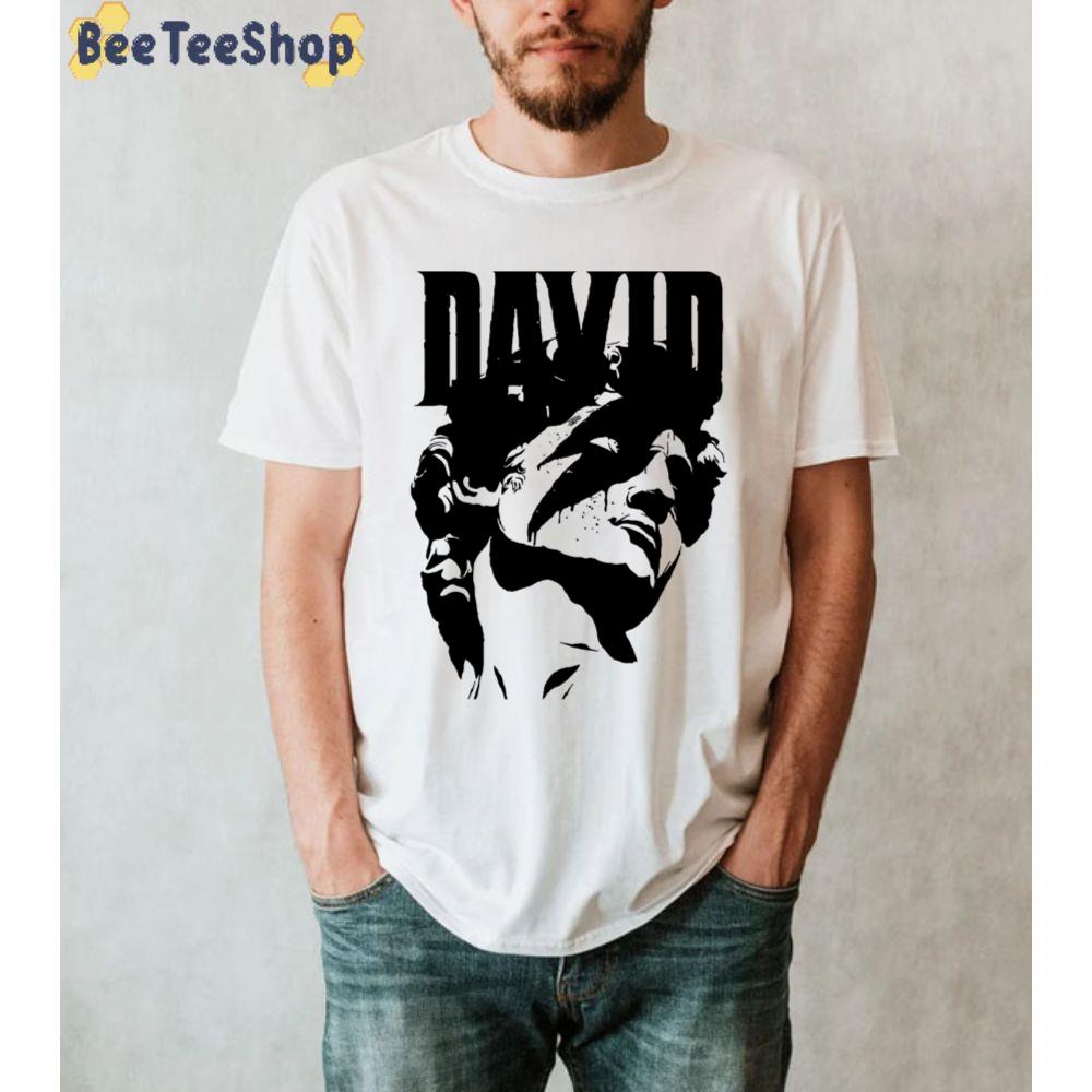 David Art Sculpture David Bowie Style Unisex T-Shirt David Art Sculpture David Bowie Style Unisex T-Shirt
