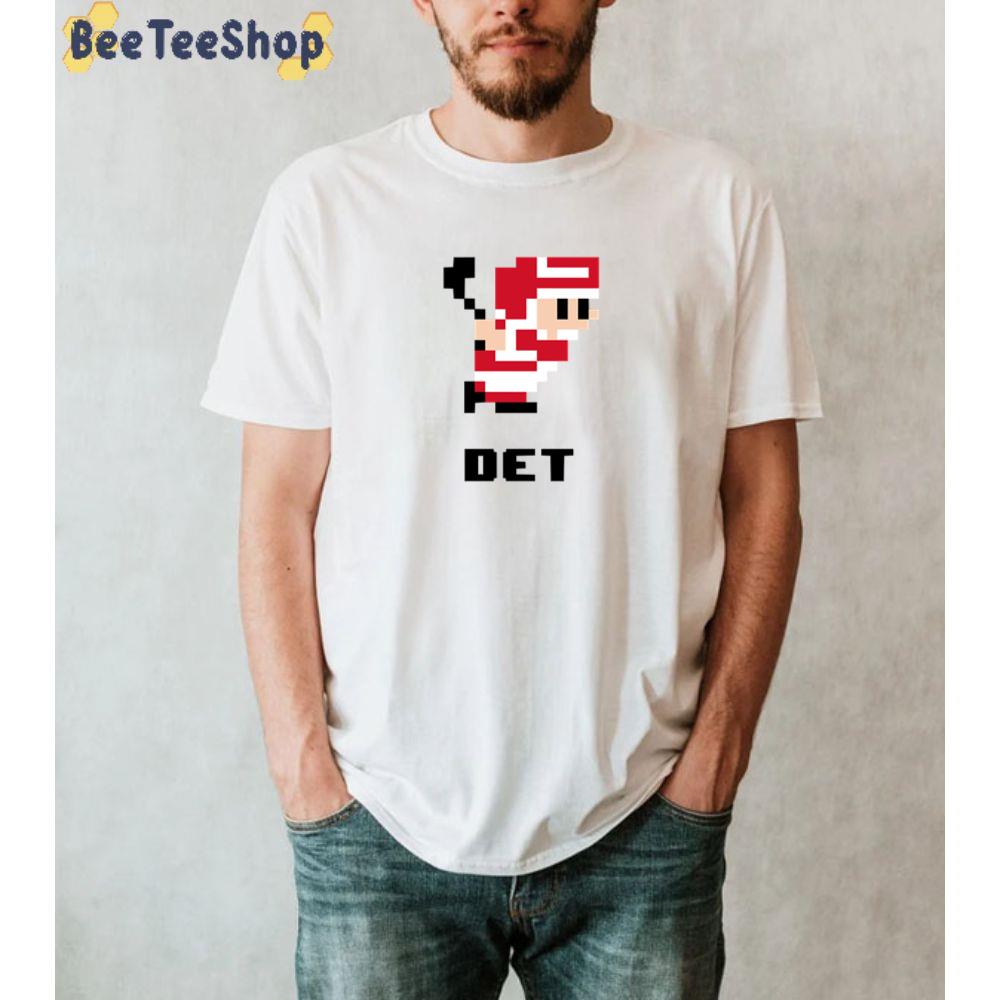 Det 8bit Detroit Red Wings Hockey Unisex T-Shirt Det 8bit Detroit Red Wings Hockey Unisex T-Shirt