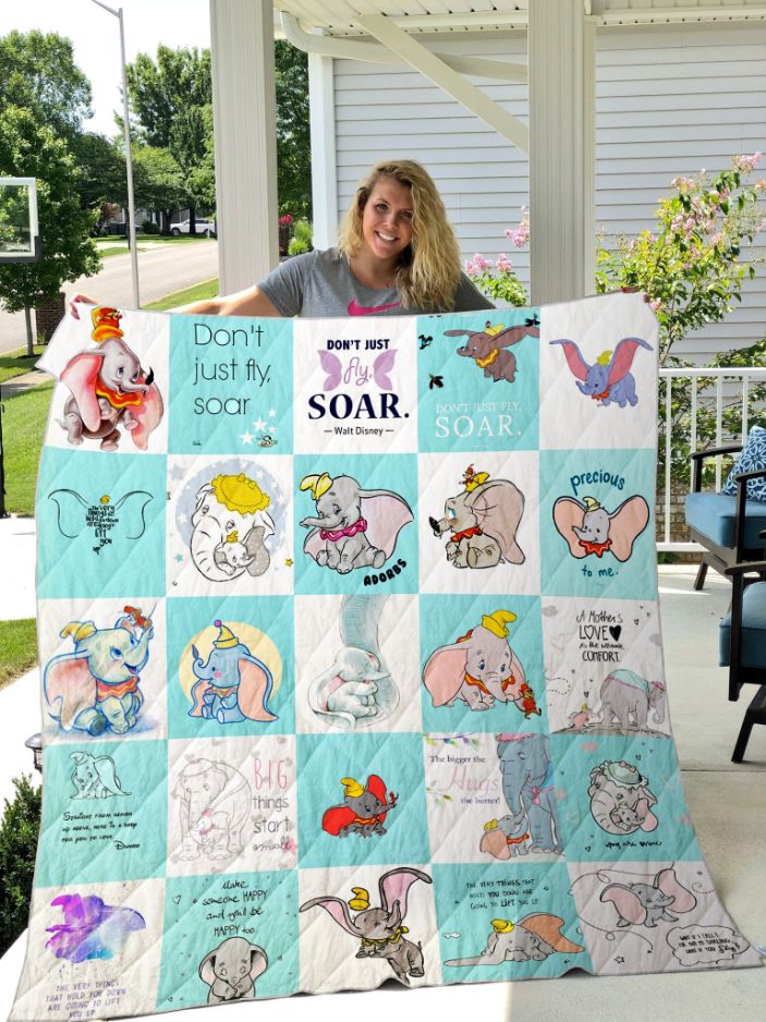 Dumbo Quilt Blanket Dumbo Quilt Blanket