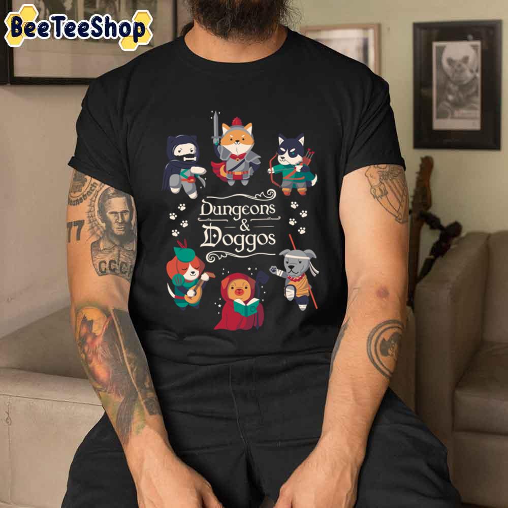 Dungeons And Doggos Unisex T-Shirt Dungeons And Doggos Unisex T-Shirt